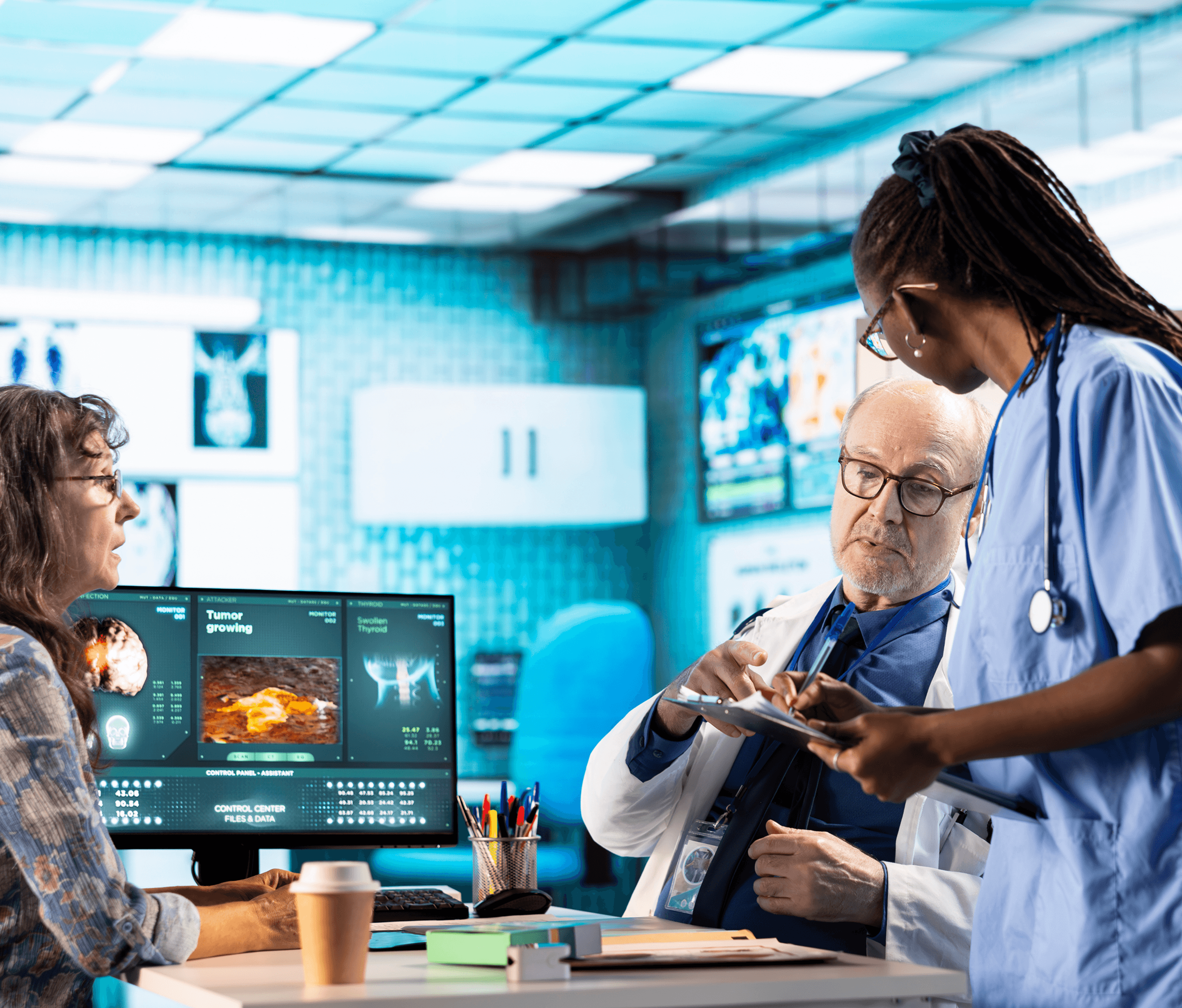 AI-assisted health content drafting with clinical human oversight